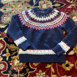 Crewcuts brand new sweater size 8 worn once